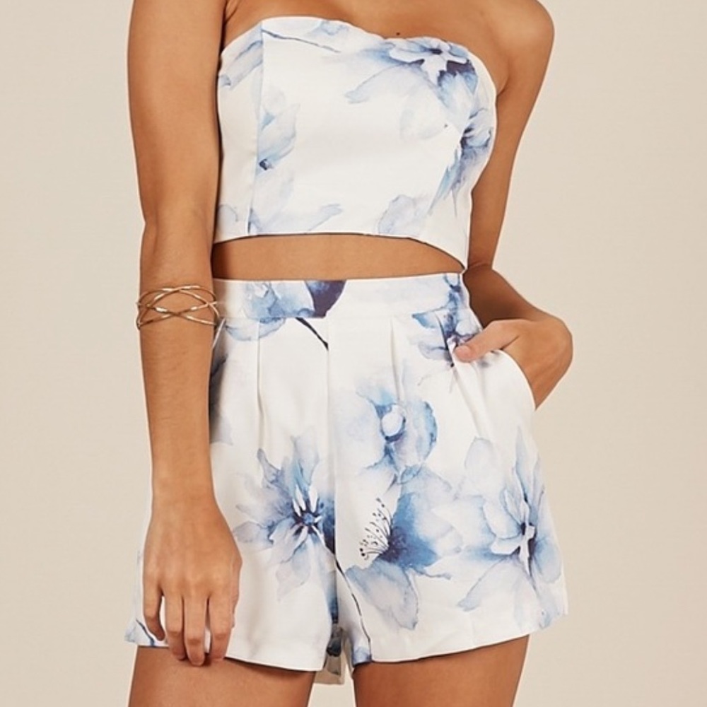 Showpo Blue and White Set